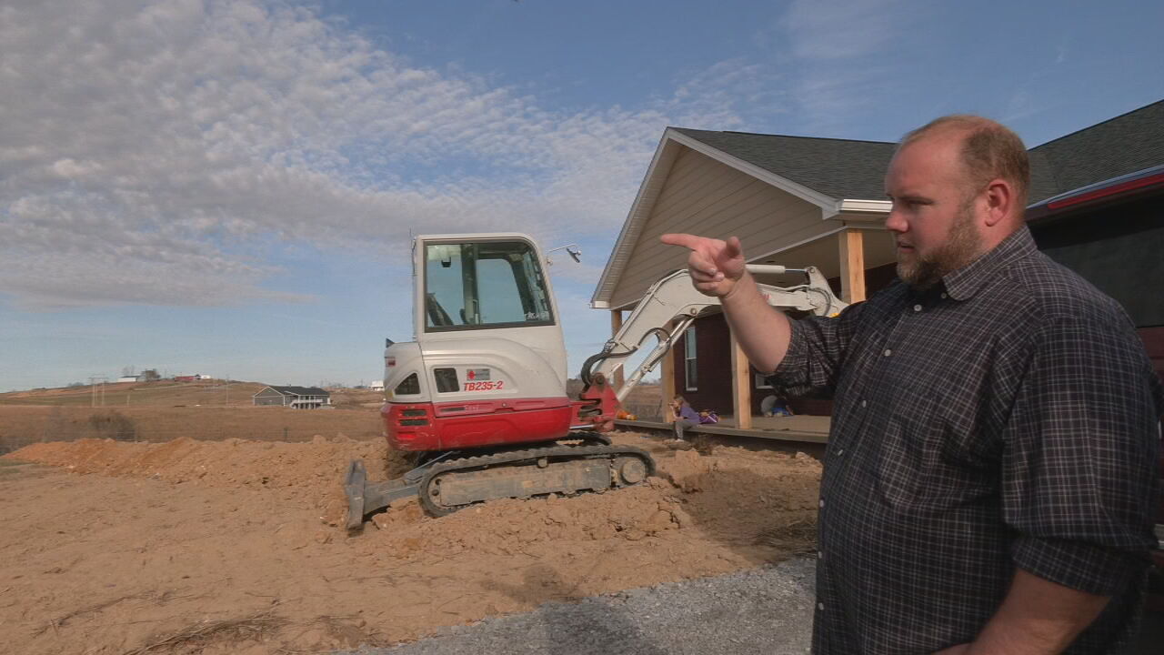Mitchell Wooldridge and his family are working to rebuild